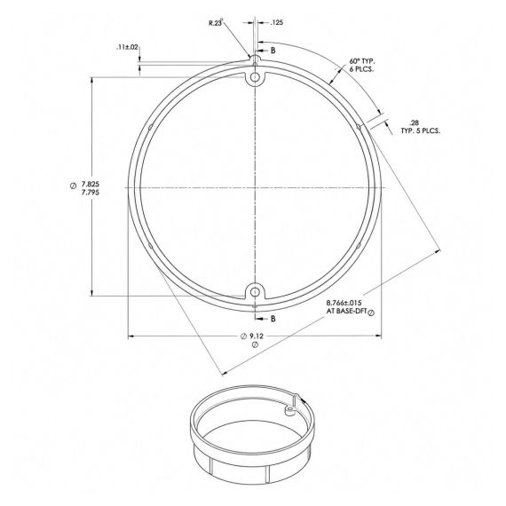 Удлинитель скиммера Hayward SP1084 / SP1085 (SP1084P1), изображение 3