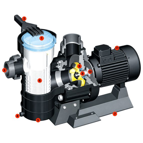 Насос AstralPool / Fluidra MAXIM 08005 (230 / 400 В) - 78,0 м³/год, зображення 6