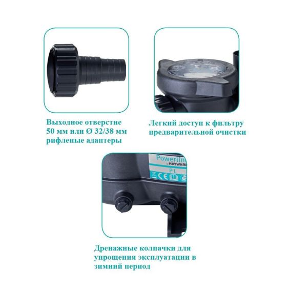 Насос Hayward Powerline 81006 - детали