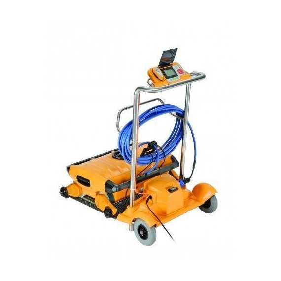 Maytronics Dolphin Wave 300 XL на транспортировочной тележке