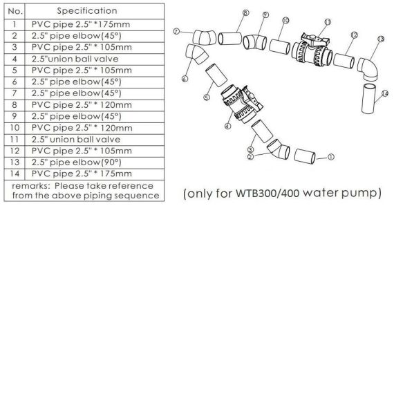 Детали Aquaviva WTB400T