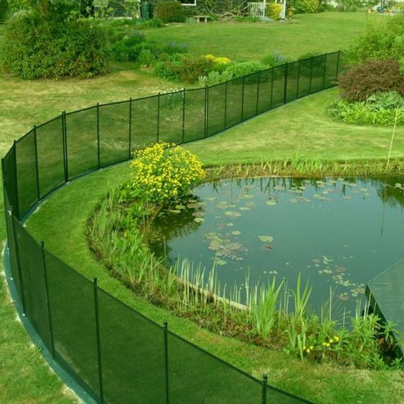 Защитное ограждение Shield Removable Fencing по периметру пруда