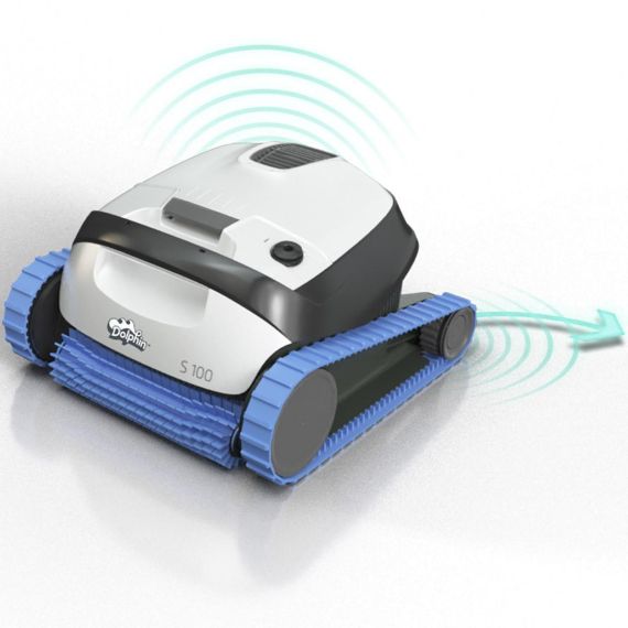 Ориентация в пространстве у пылесоса Maytronics Dolphin S100