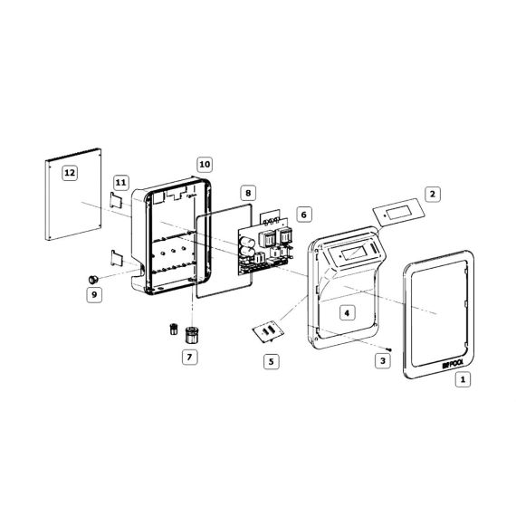 Детализированный вид хлоргенератора BSV Electronics BSsalt-35