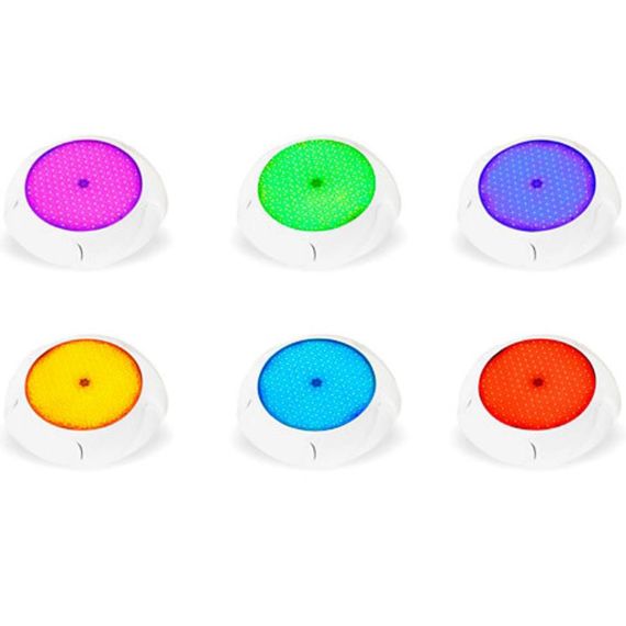 Варианты свечения накладного прожектора Hentech HT005C-30 RGB