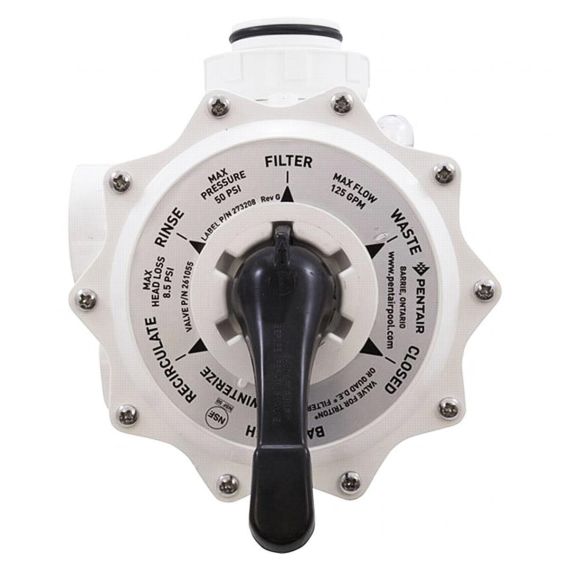 6-ходовой клапан Pentair RE261070ND 1½"