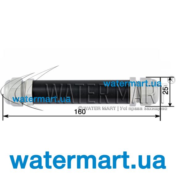 Размеры кабельного соединения прожектора Vagner Pool 8705
